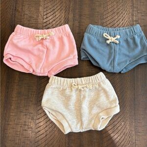 Little One Shop Set of 3 Shorts Bundle 0-3 month